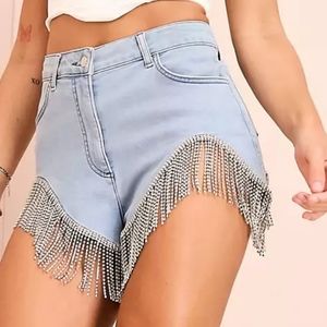 Asos Luxe Embellished Tassle shorts